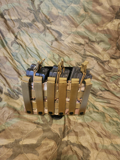 Triple Stacked M4 Mag Pouch